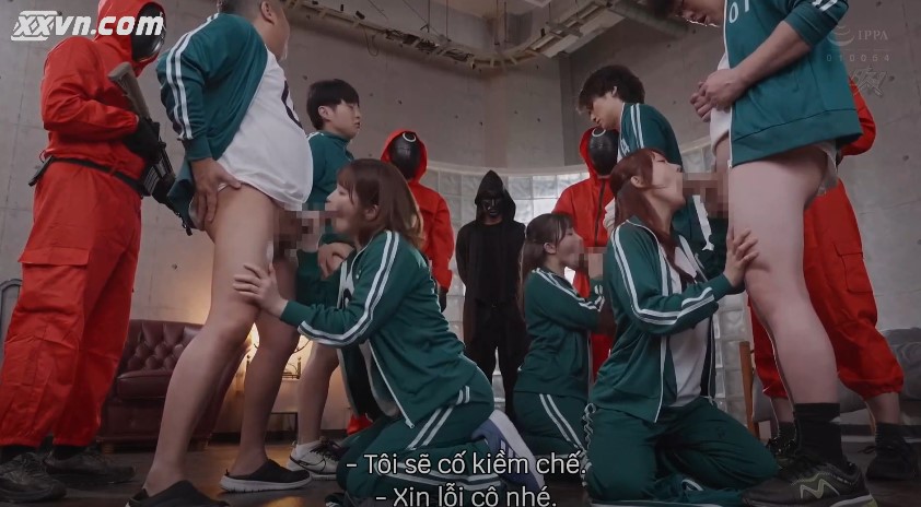 Squid game phiên bản Jav gái xinh vú đẹp | jav phụ đề